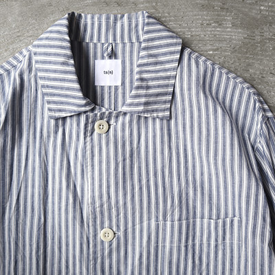 Alternate Stripe Cotton*Linen Cloth