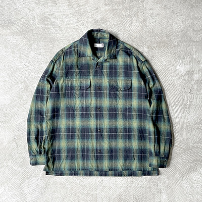 Round Flap Pocket Baggy Shirt