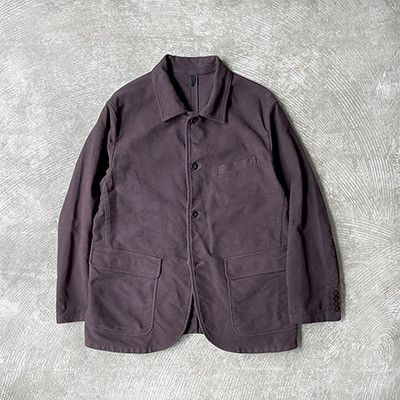 Patch & Flap Pocket Shirt Collar Jacket