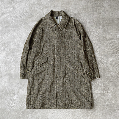 Fly Front Raglan Sleeve Coat