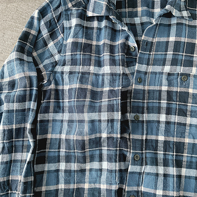 Asymmetric Pocket Work Shirt