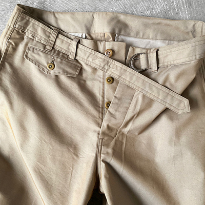 D-ring Belted Pants