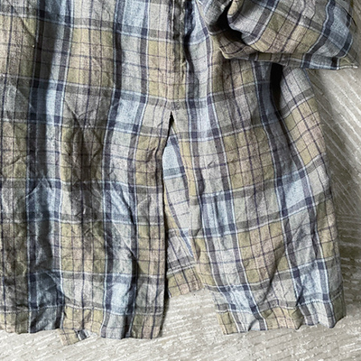 Stand Collar Caftan Shirt