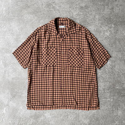 Round Flap Pocket Short Sleeve Shirt